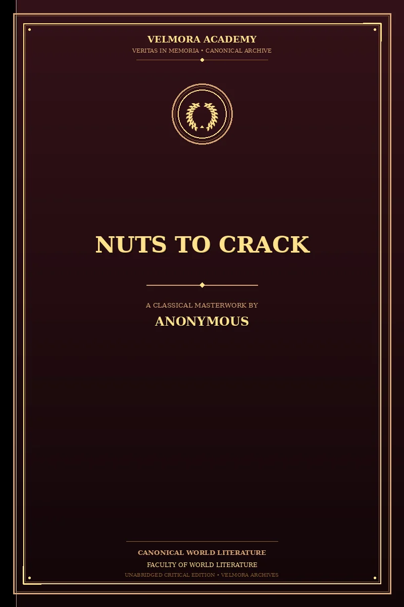 Nuts to crack