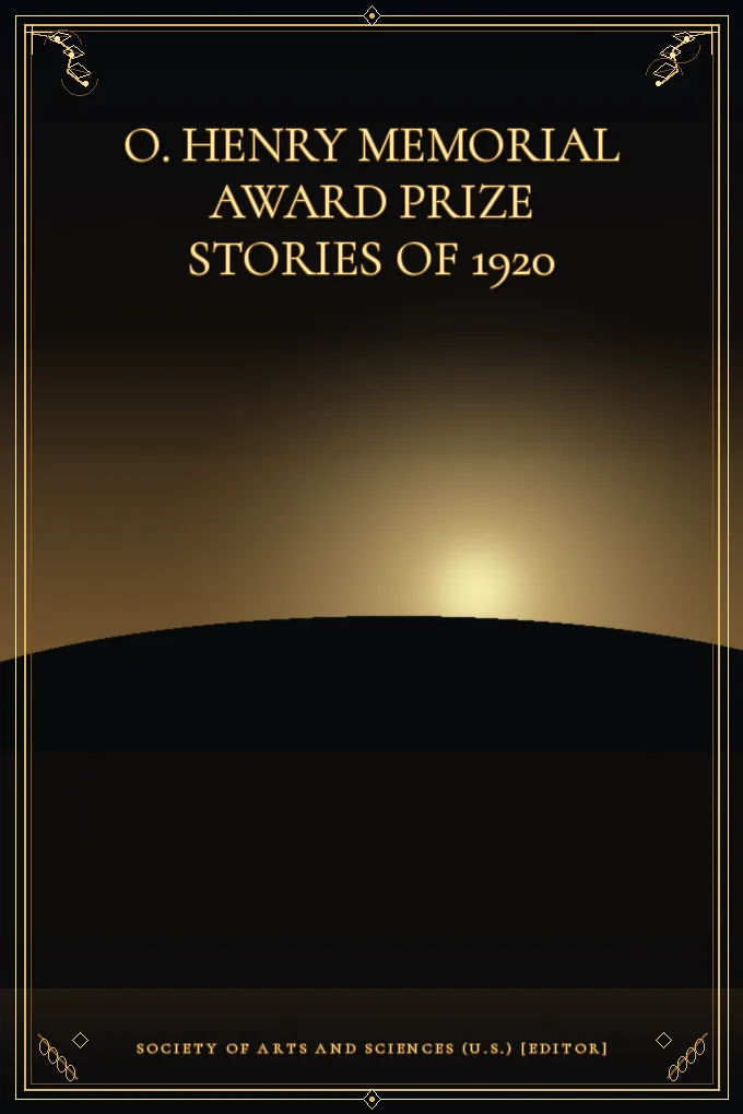 Cover of O. Henry Memorial Award Prize Stories of 1920