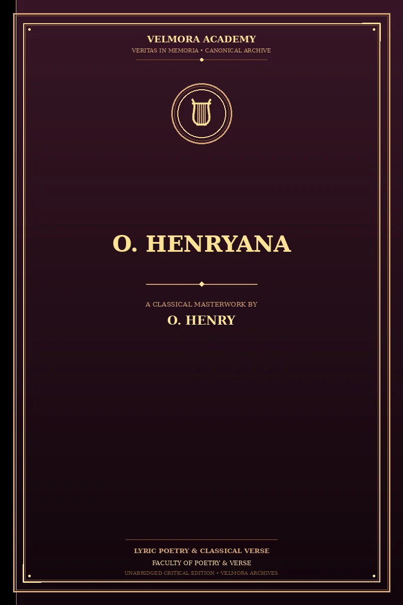 Cover of O. Henryana