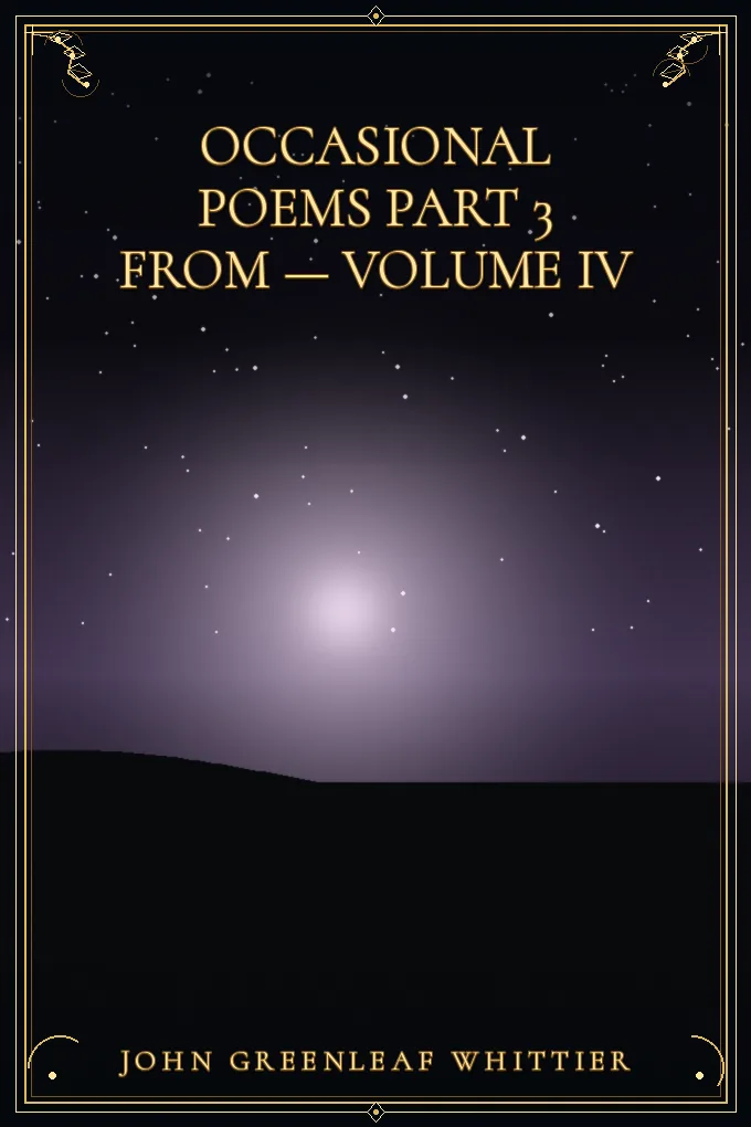 Occasional Poems Part 3 from — Volume IV