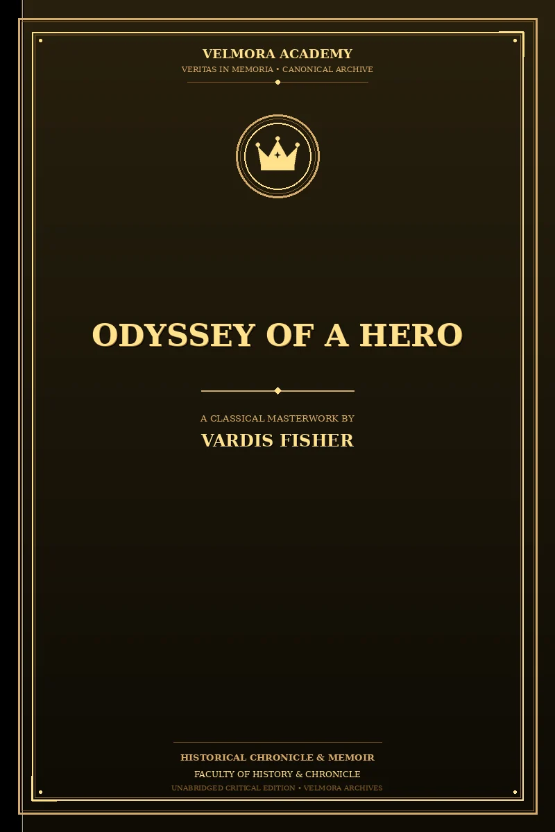 Cover of Odyssey of a hero