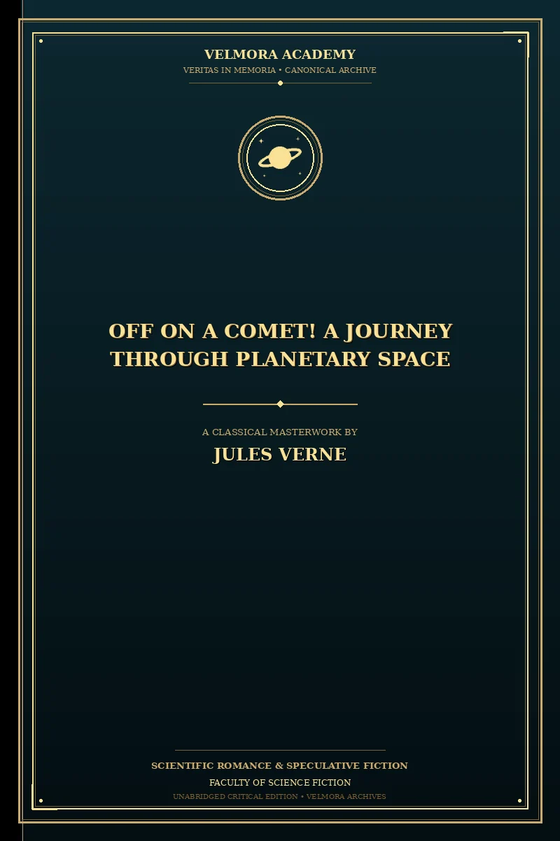 Off on a Comet! A Journey Through Planetary Space