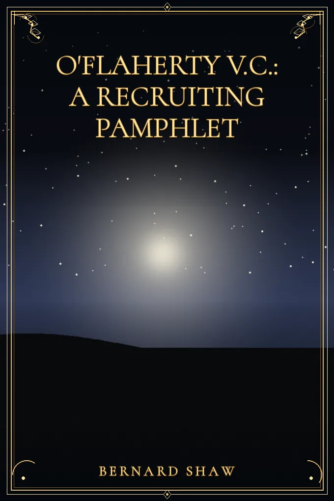Cover of O'Flaherty V.C.: A Recruiting Pamphlet