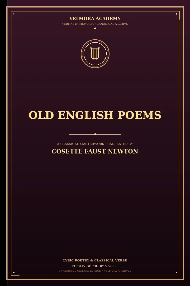Old English Poems