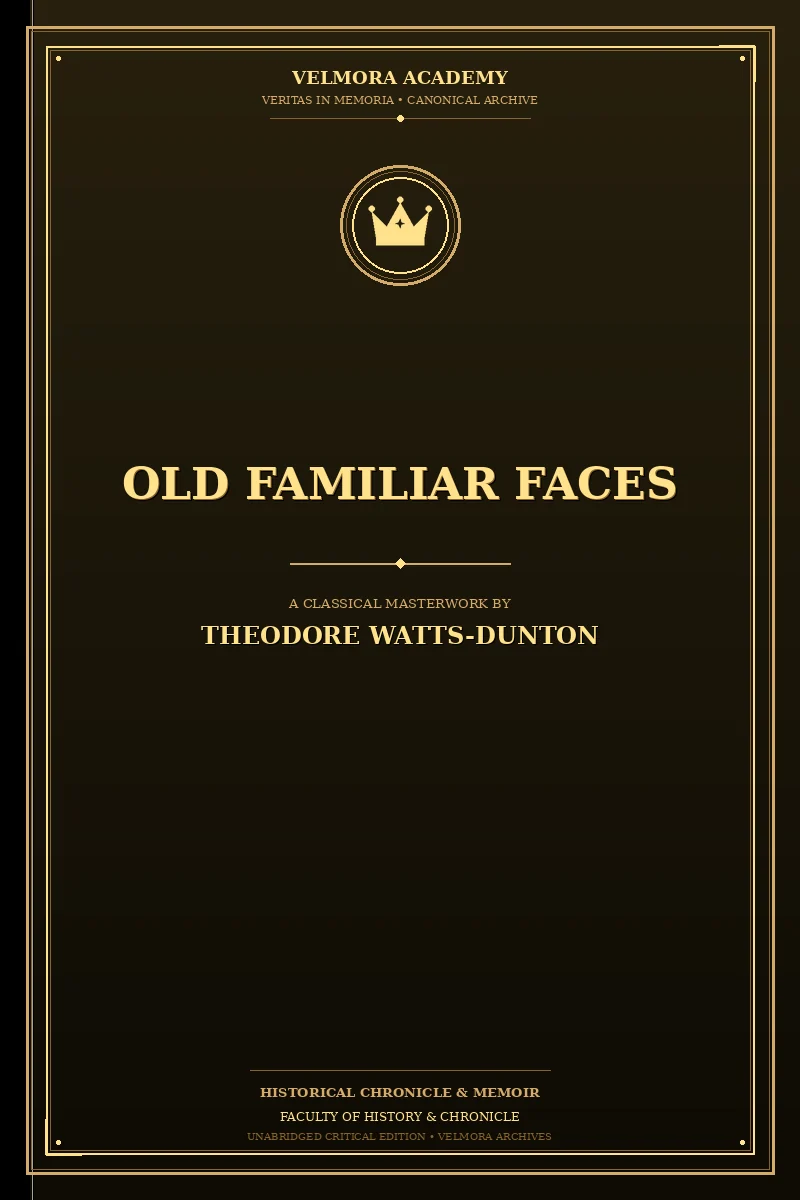 Cover of Old Familiar Faces