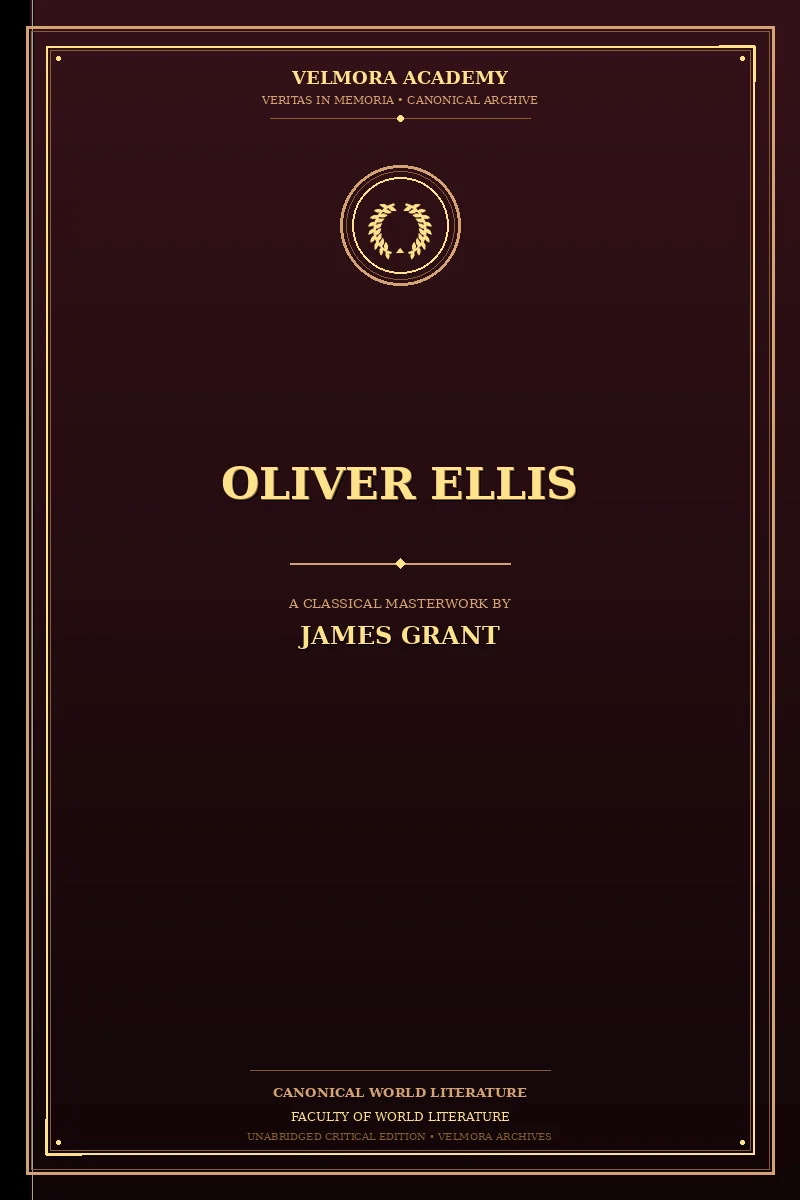 Cover of Oliver Ellis