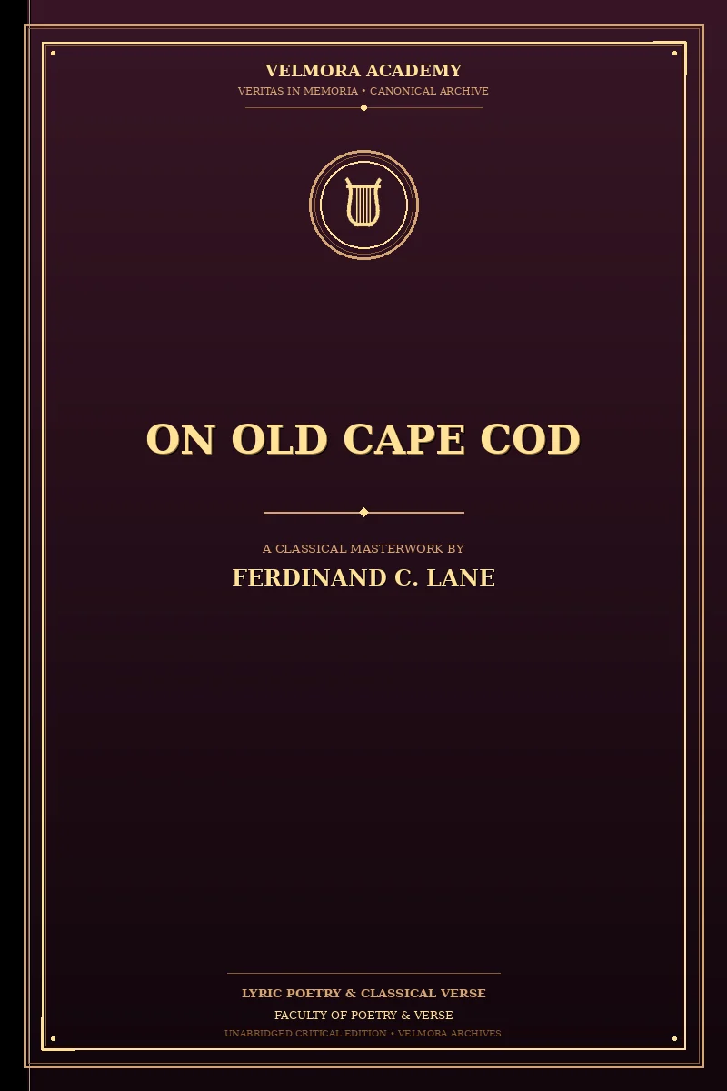 Cover of On old Cape Cod
