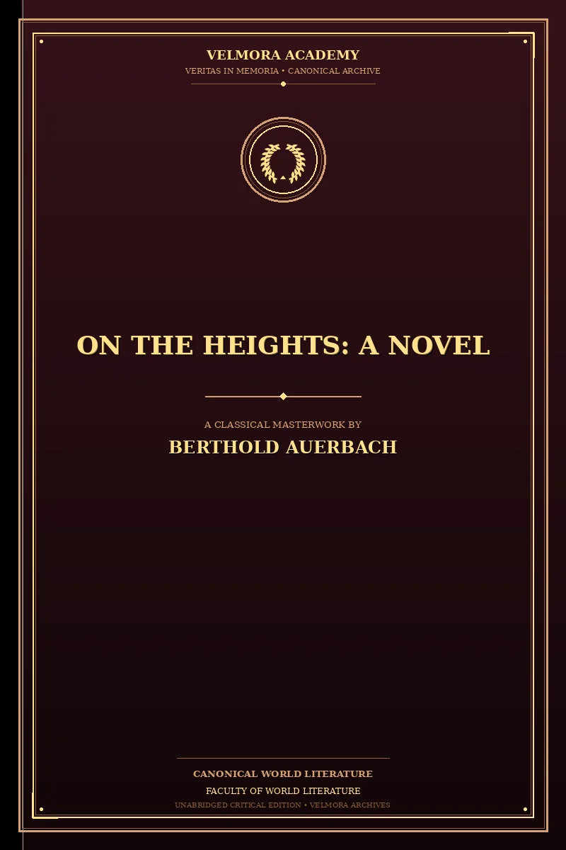 On the Heights: A Novel