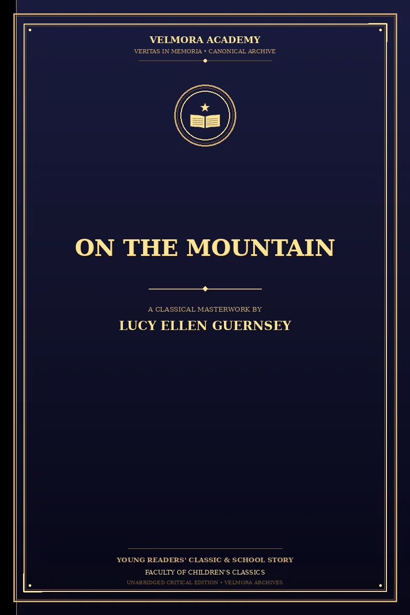 Cover of On the mountain