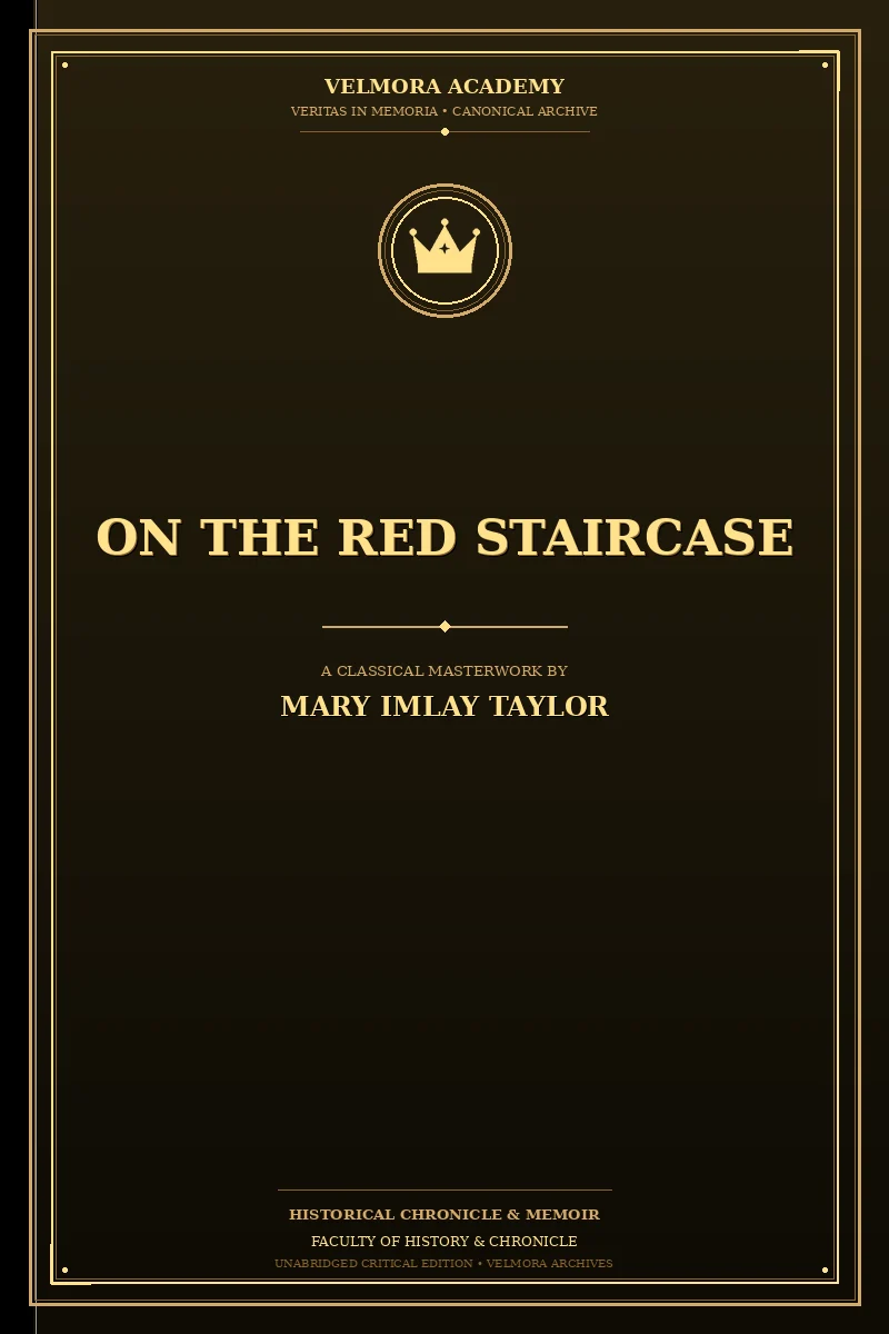 Cover of On the red staircase