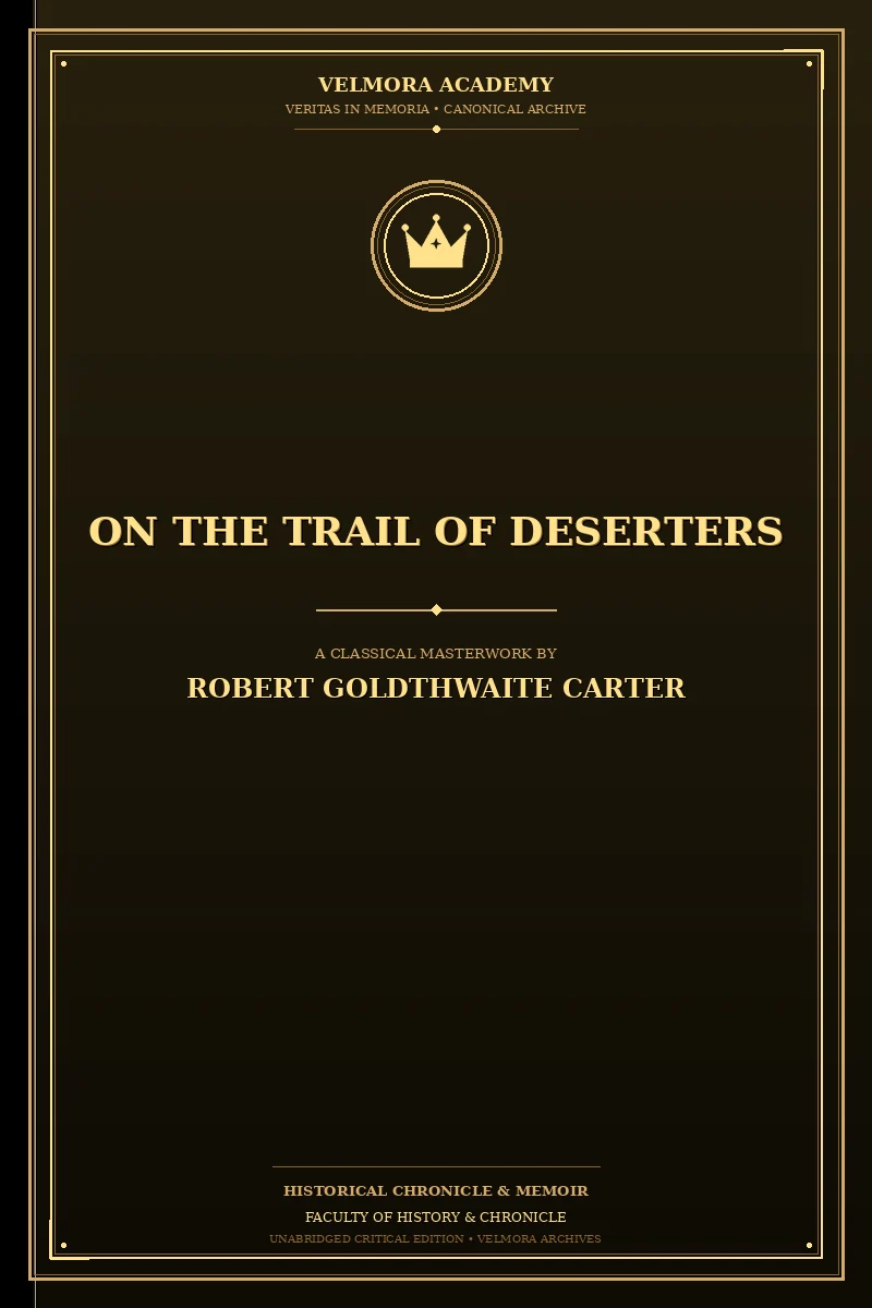 Cover of On the Trail of Deserters