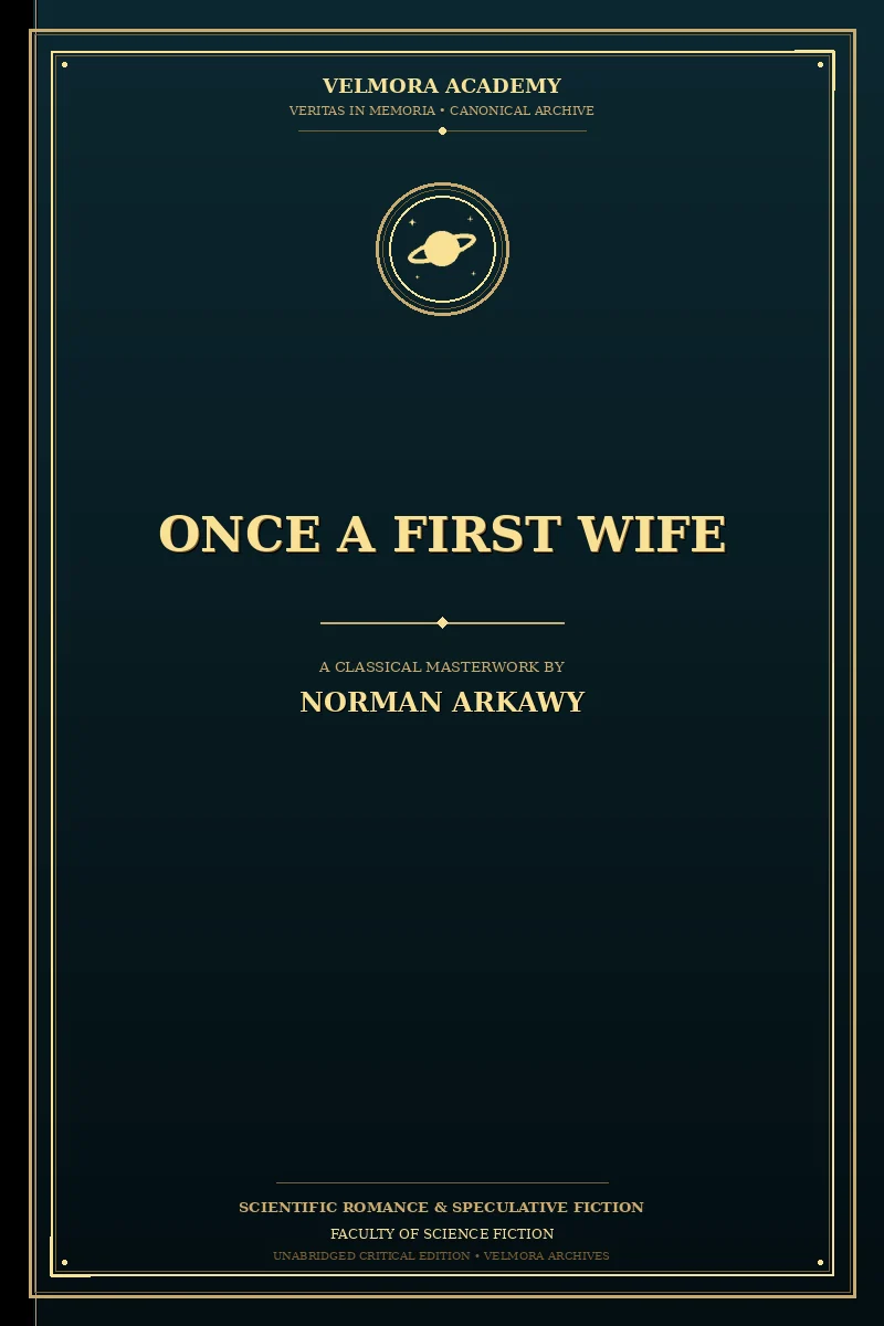 Cover of Once a first wife