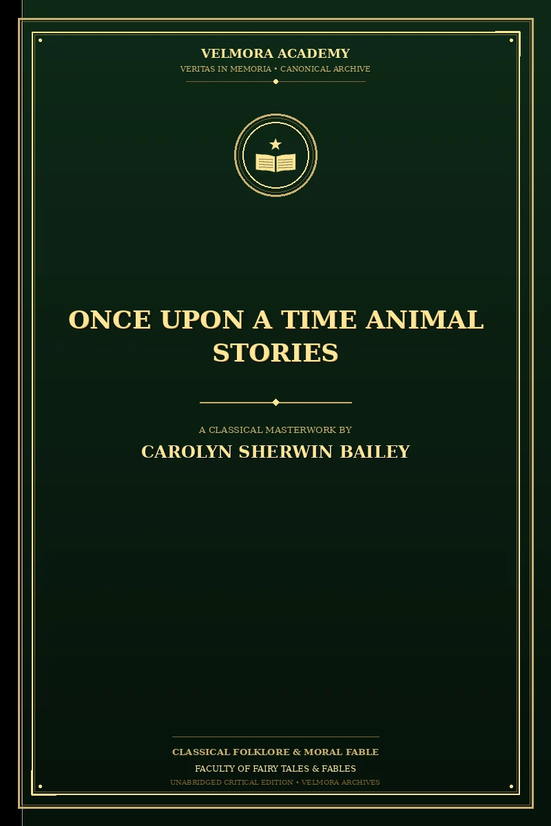 Cover of Once upon a time animal stories