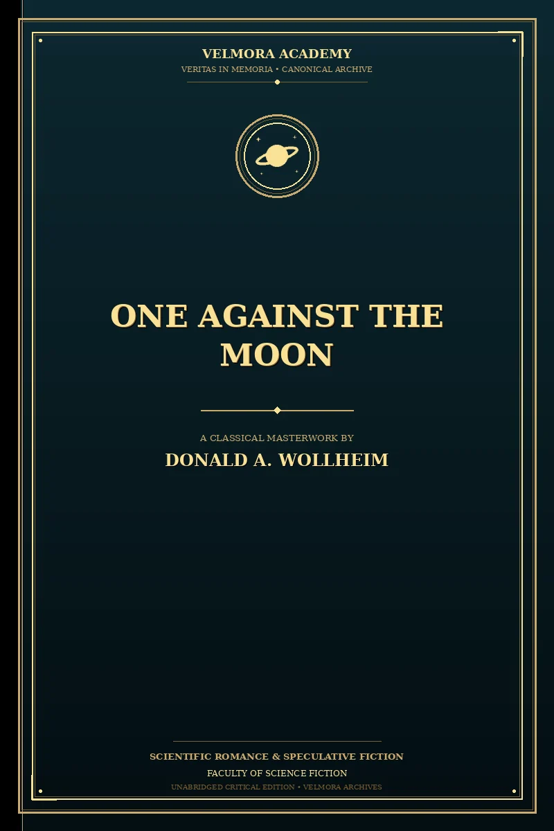 Cover of One Against the Moon
