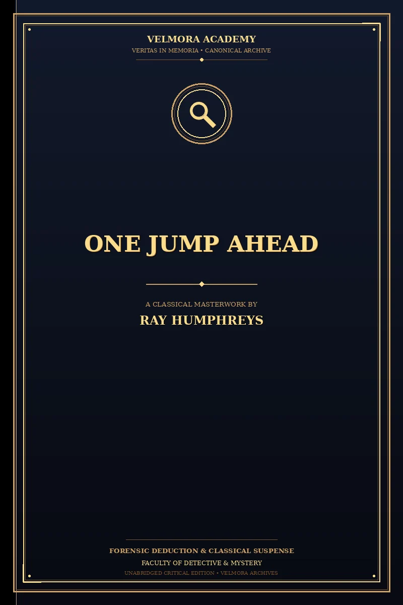 Cover of One jump ahead