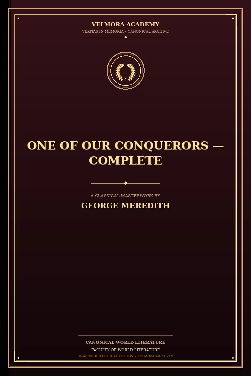 Cover of One of Our Conquerors — Complete