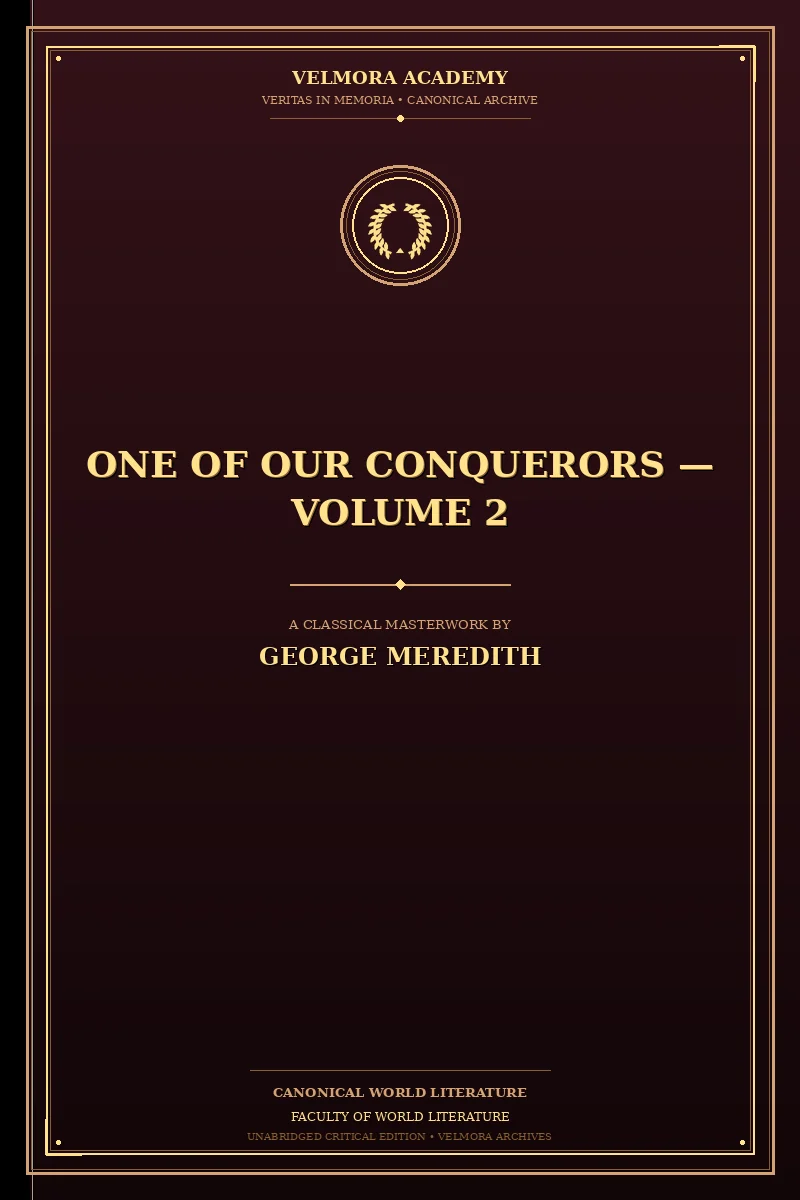 Cover of One of Our Conquerors — Volume 2