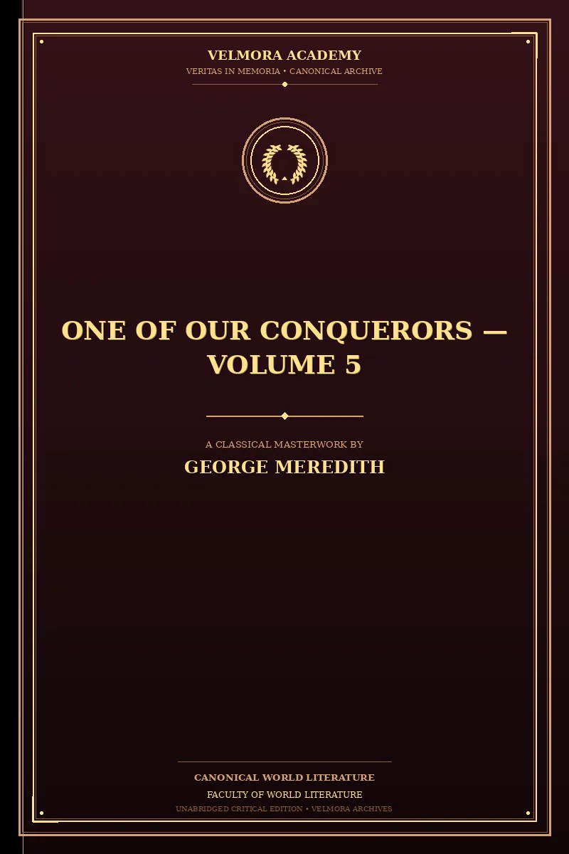 Cover of One of Our Conquerors — Volume 5