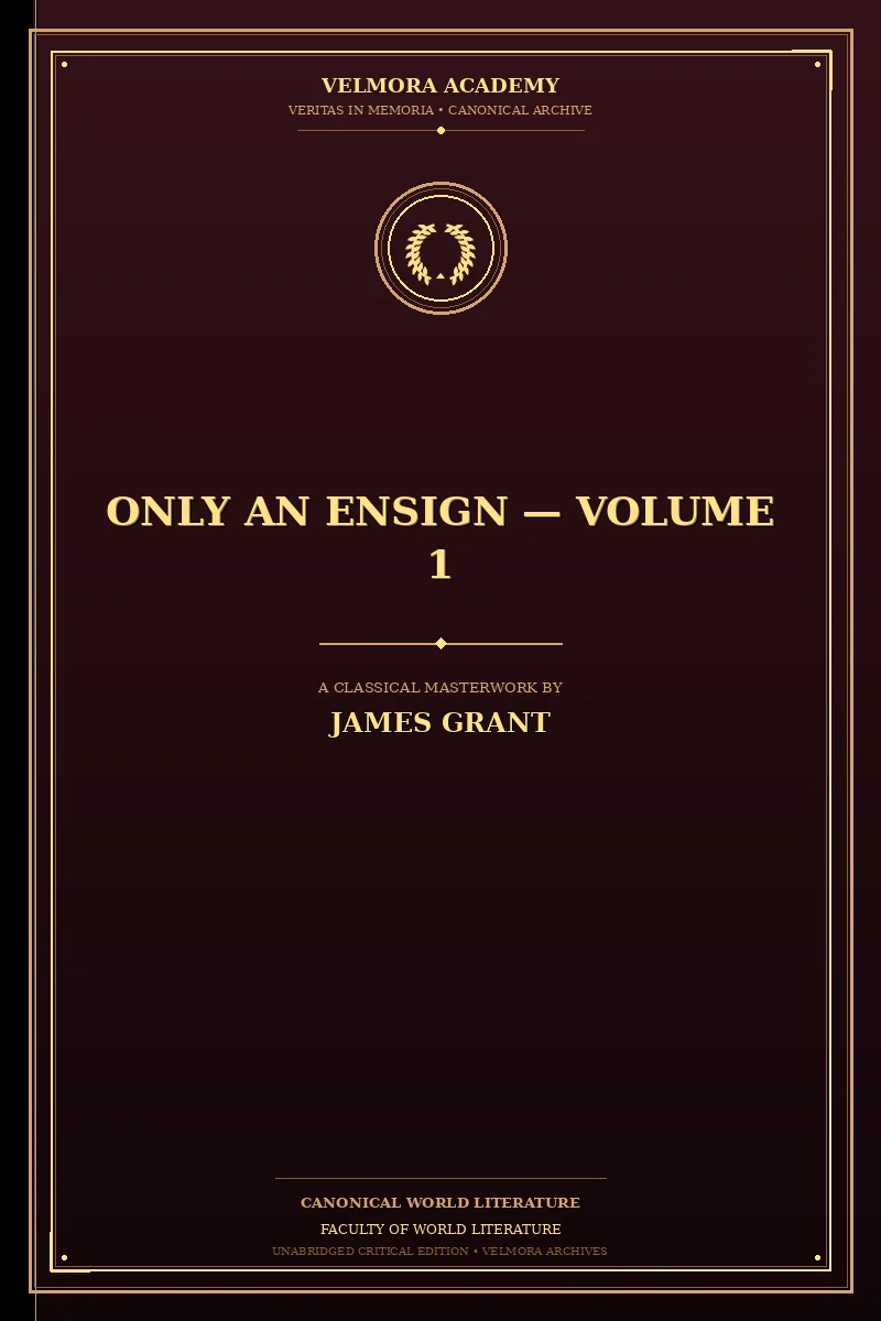 Cover of Only an Ensign — Volume 1