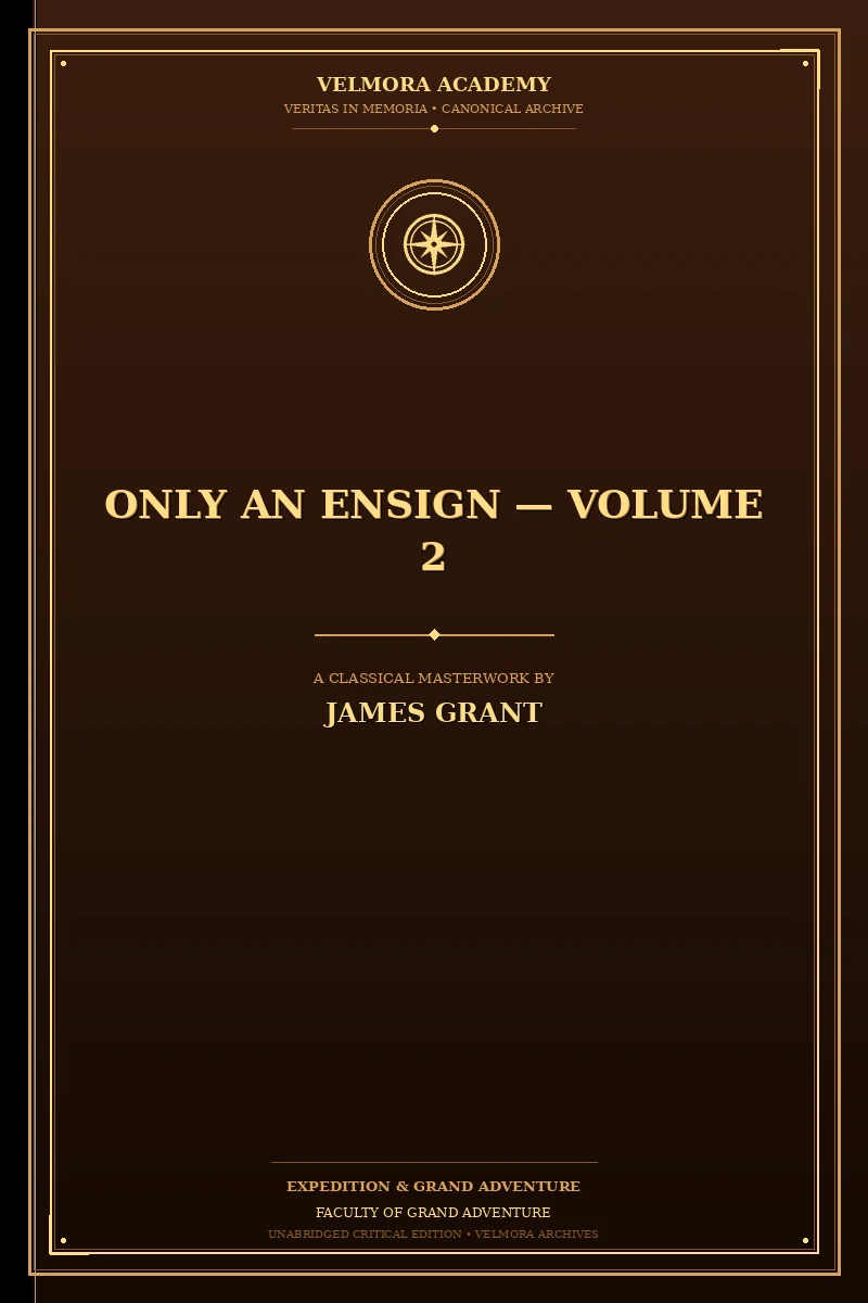 Cover of Only an Ensign — Volume 2