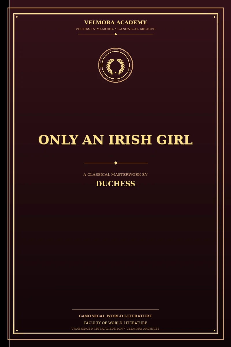 Cover of Only an Irish Girl