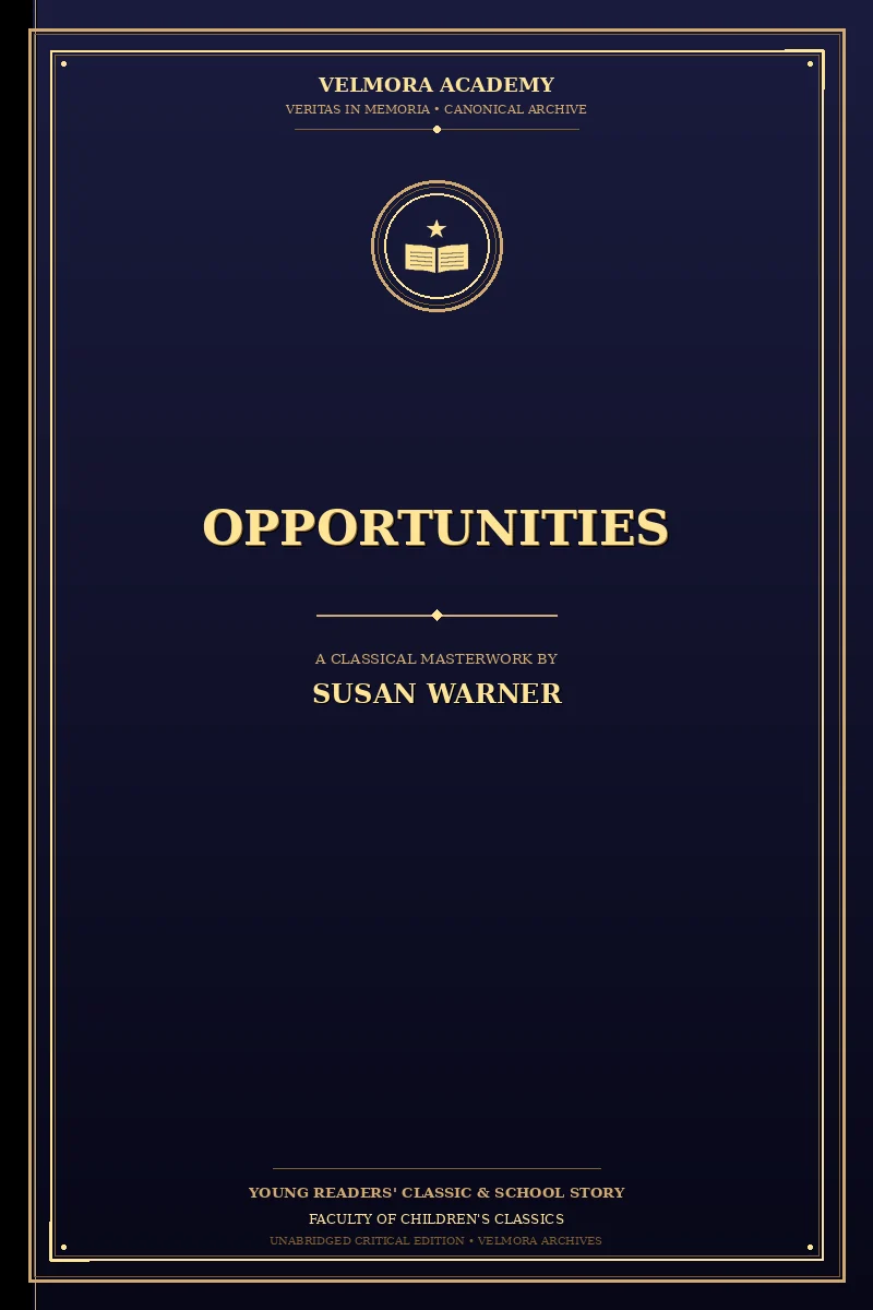 Cover of Opportunities