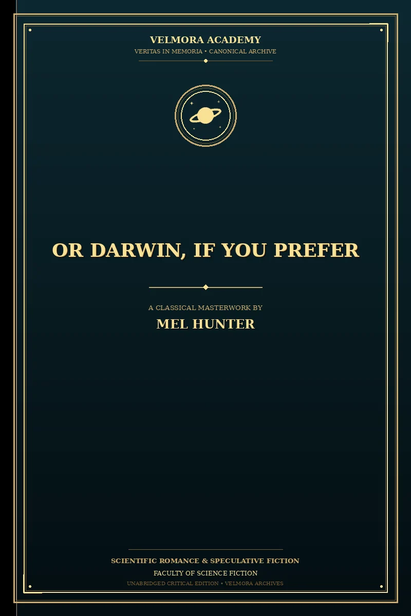 Or Darwin, if you prefer