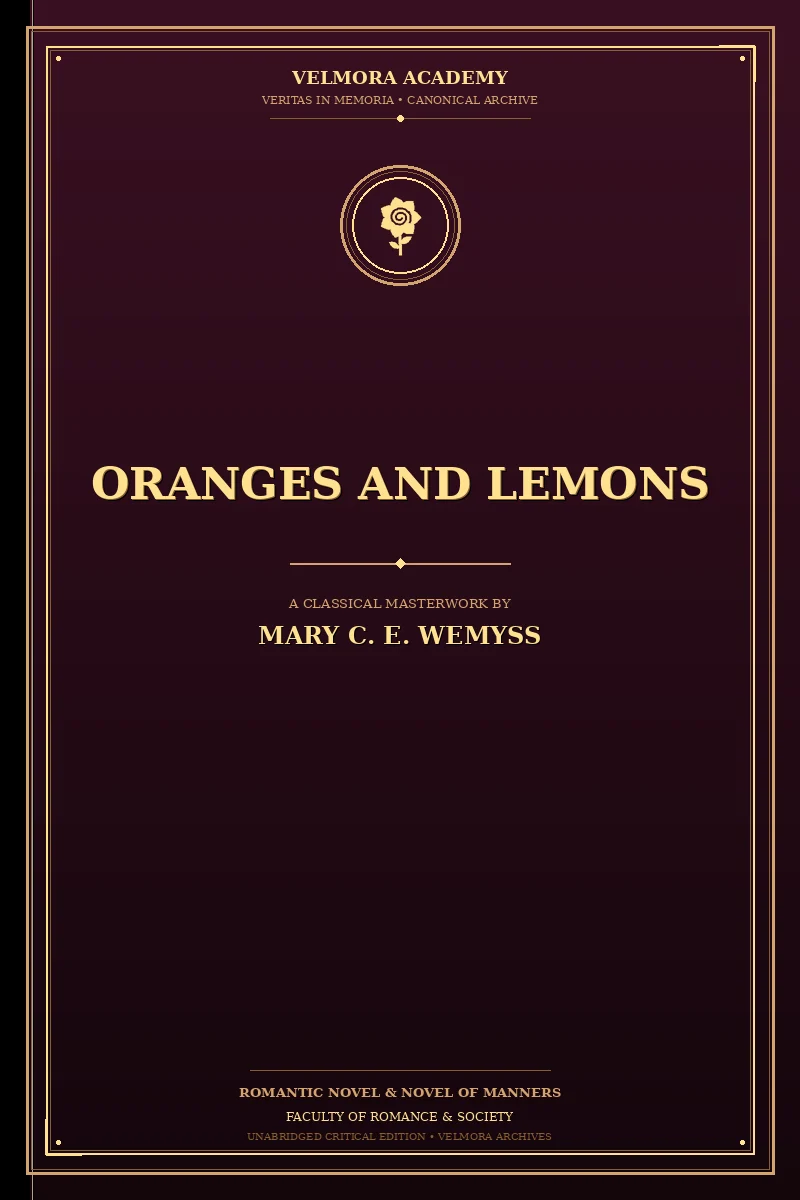Cover of Oranges and lemons