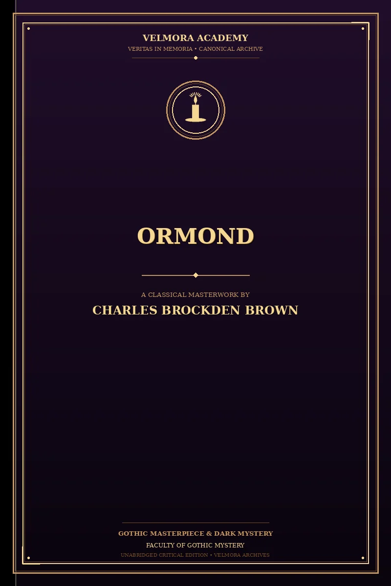 Cover of Ormond