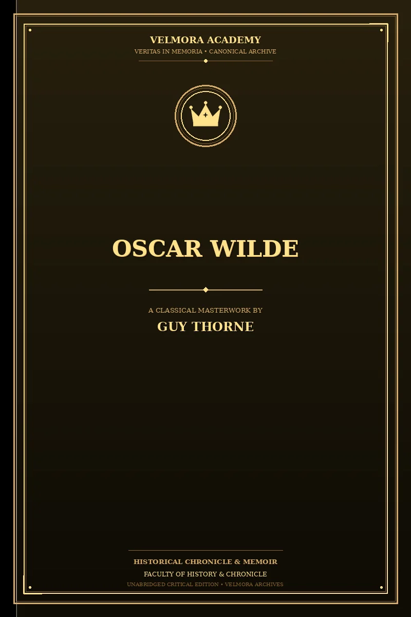 Cover of Oscar Wilde