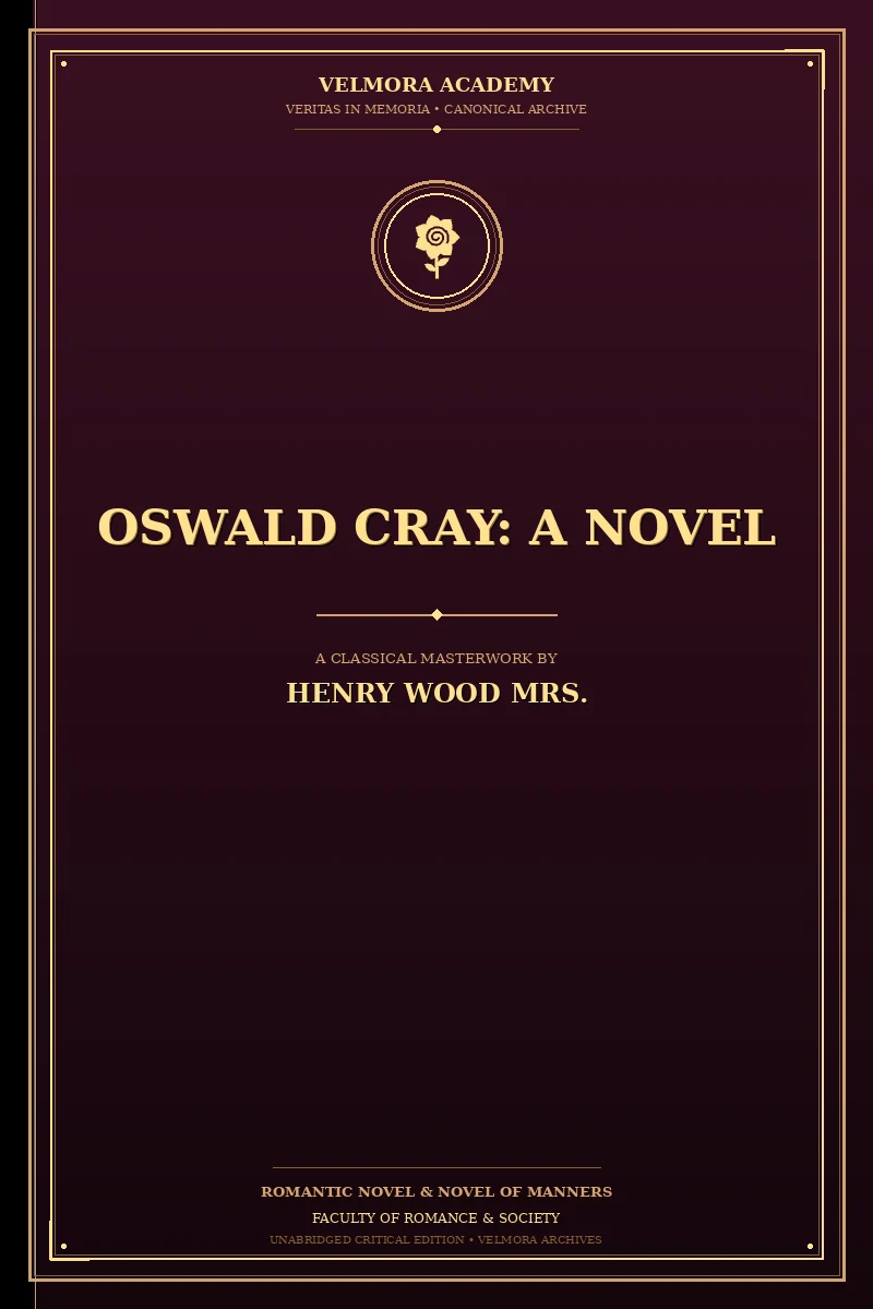 Oswald Cray: A Novel