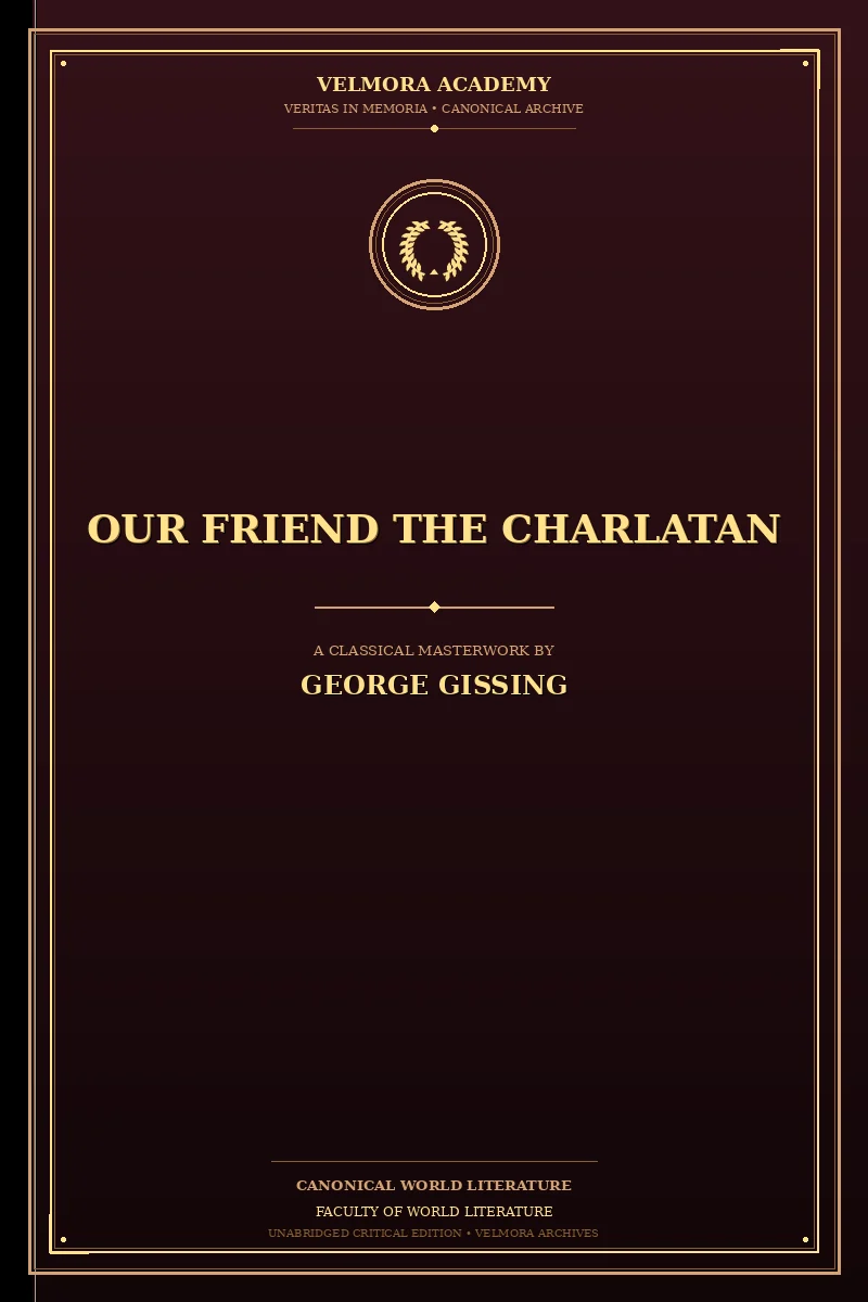 Cover of Our Friend the Charlatan