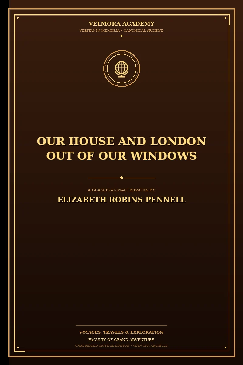 Cover of Our House and London Out of Our Windows