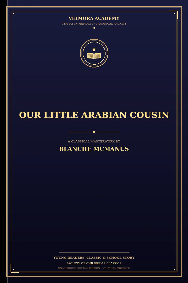 Cover of Our Little Arabian Cousin