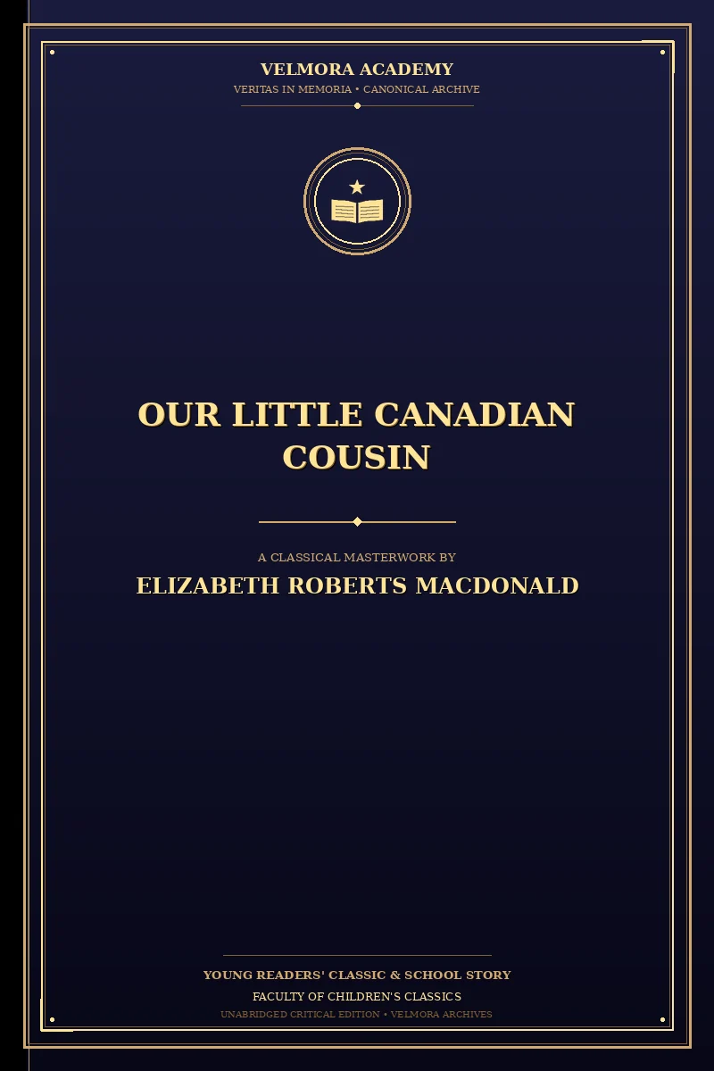Cover of Our Little Canadian Cousin