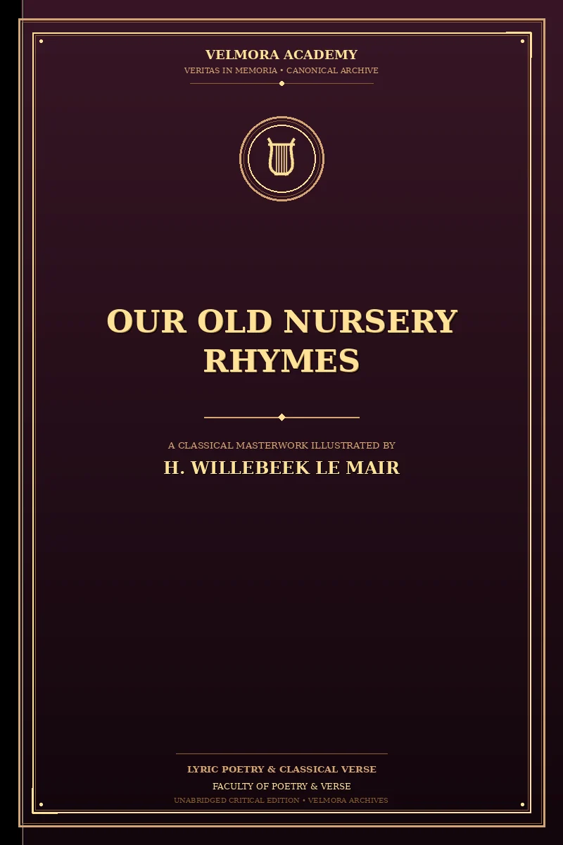 Cover of Our Old Nursery Rhymes