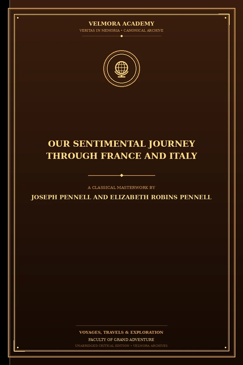 Cover of Our Sentimental Journey Through France and Italy