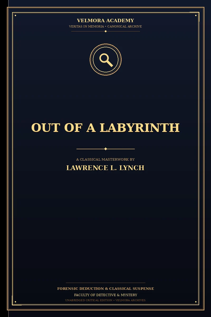 Cover of Out of a Labyrinth