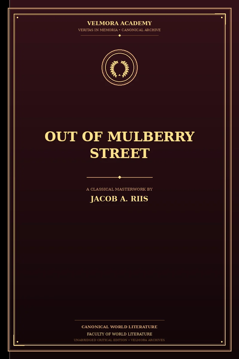 Cover of Out of Mulberry Street