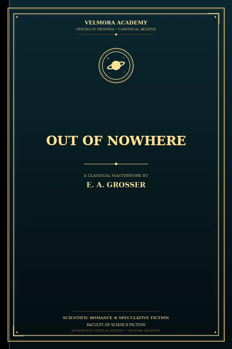Cover of Out of nowhere