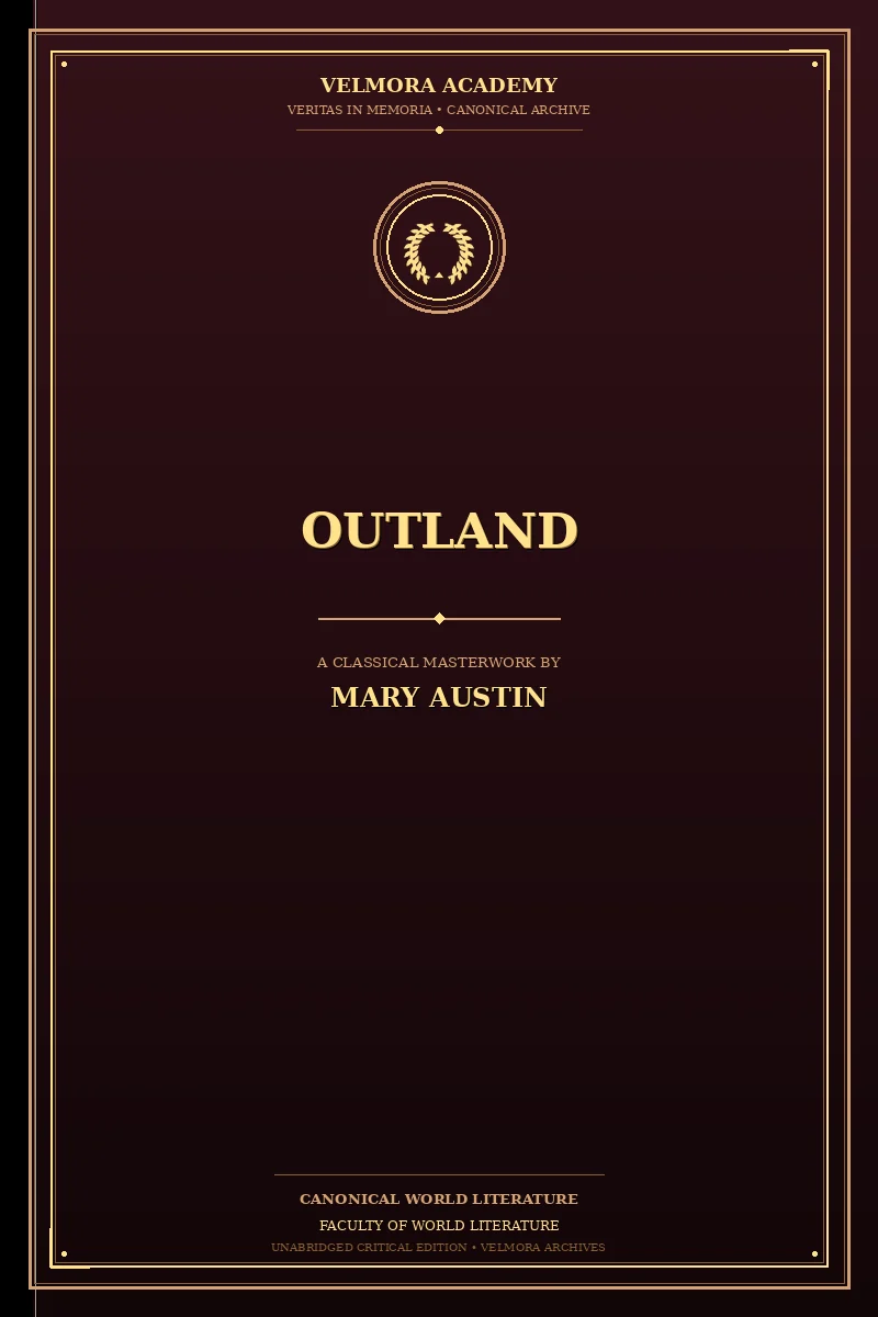 Cover of Outland