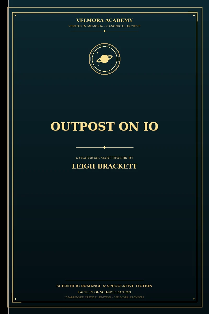 Cover of Outpost on Io