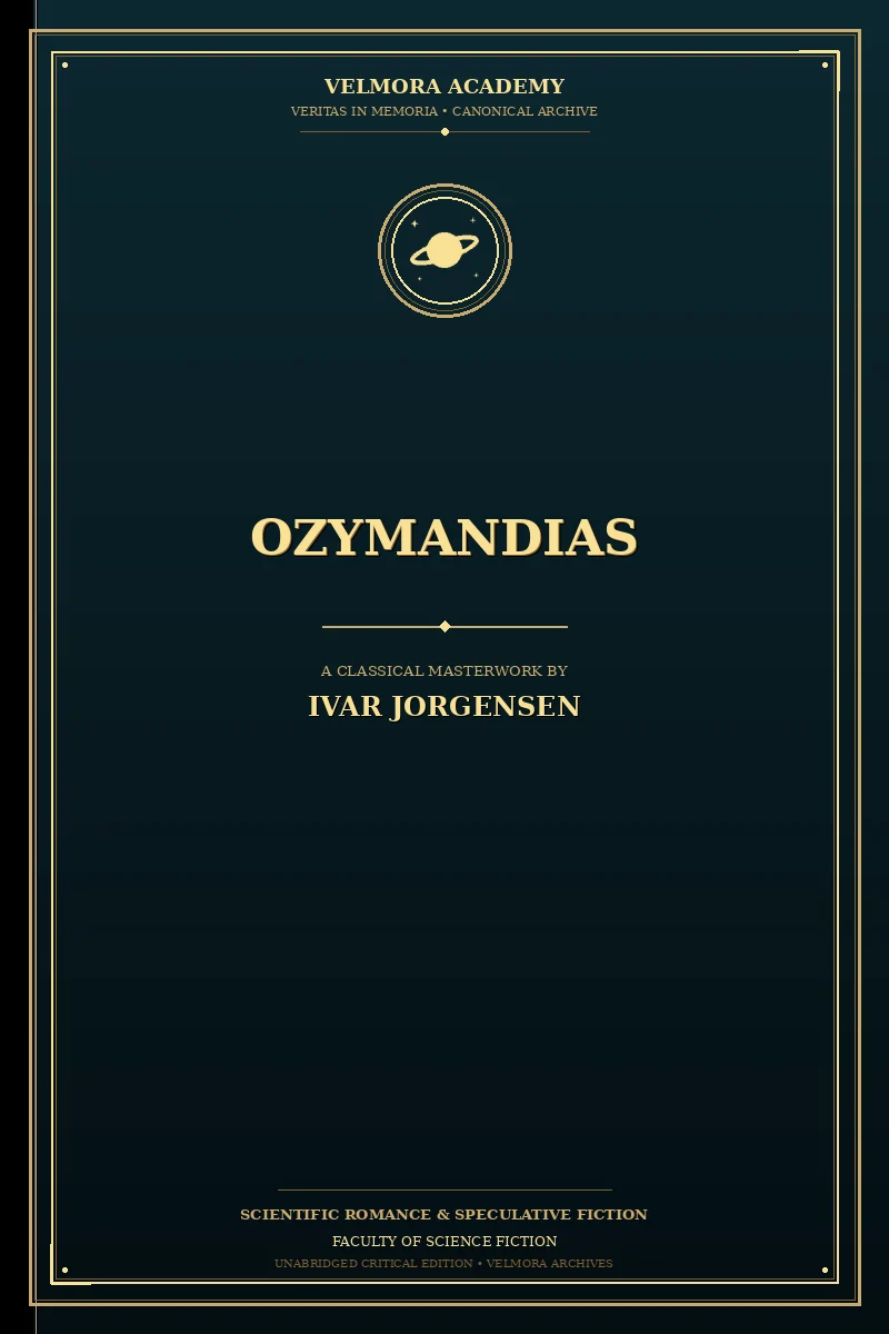 Cover of Ozymandias