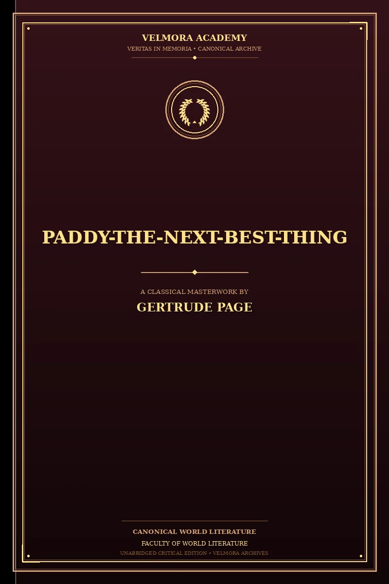 Cover of Paddy-The-Next-Best-Thing