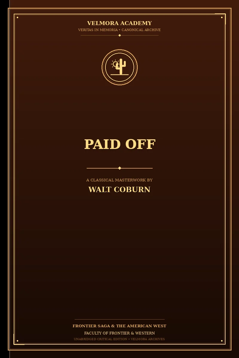 Cover of Paid off