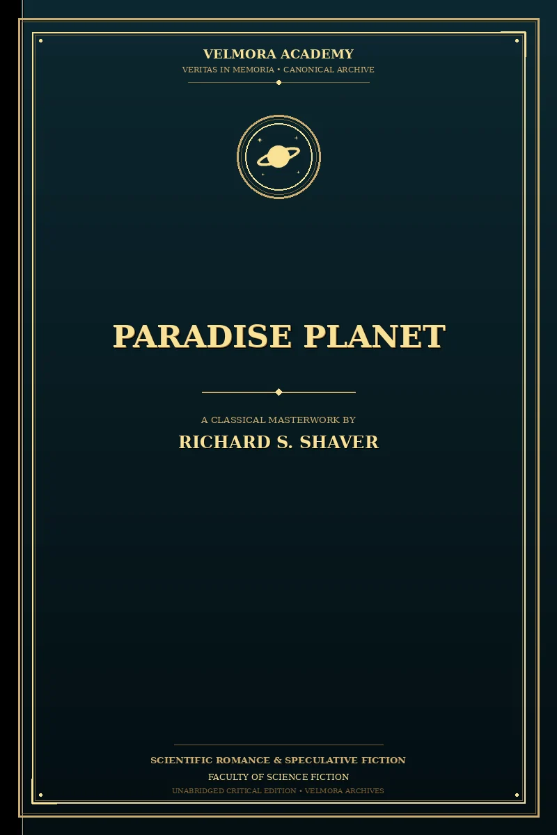 Cover of Paradise Planet