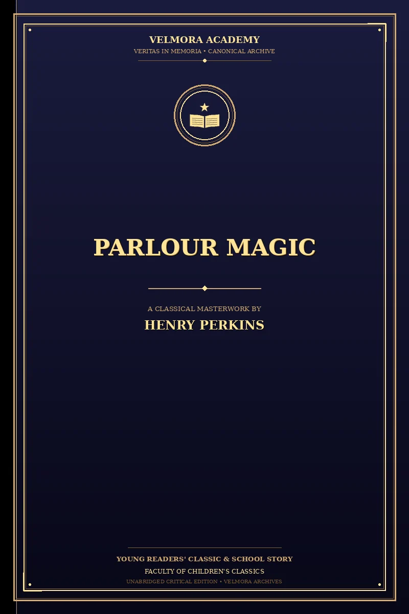 Cover of Parlour Magic