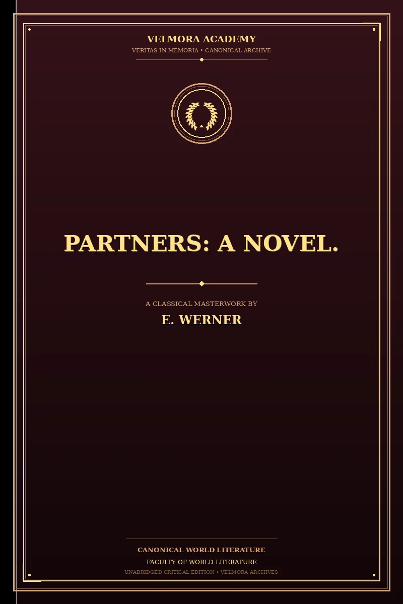 Partners: A Novel.