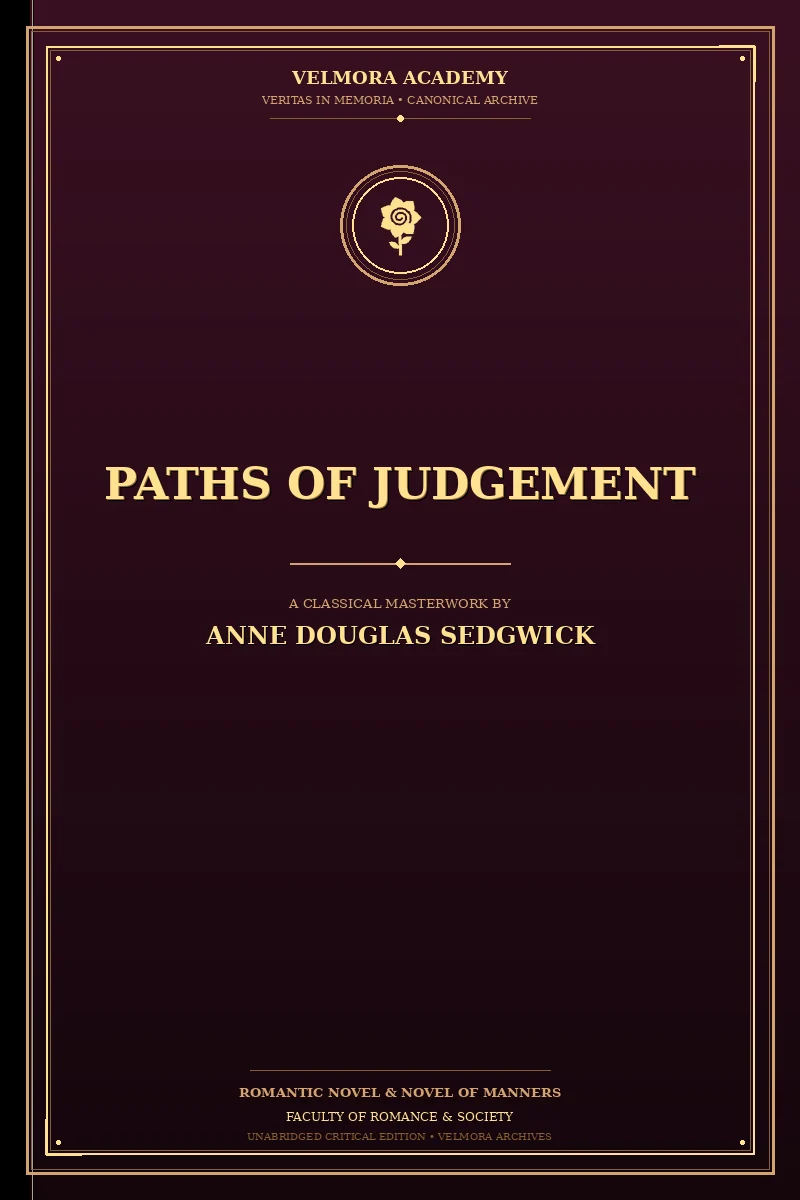 Cover of Paths of Judgement