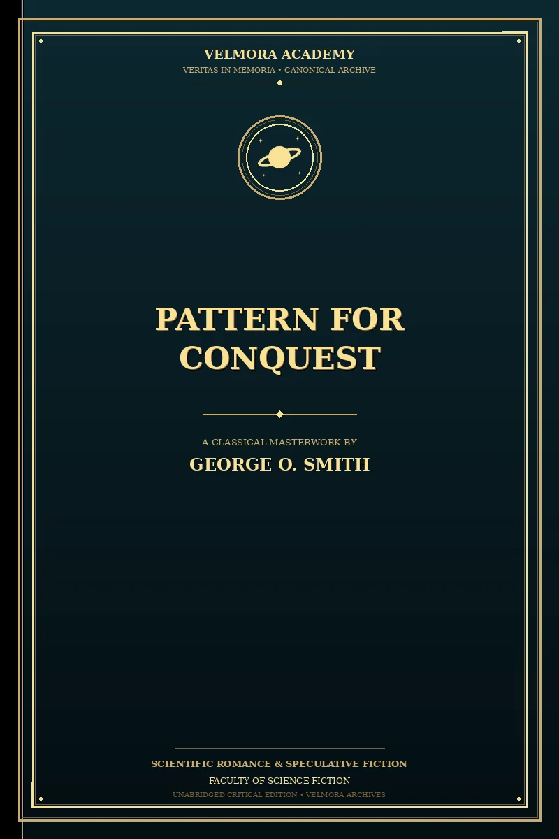 Cover of Pattern for Conquest